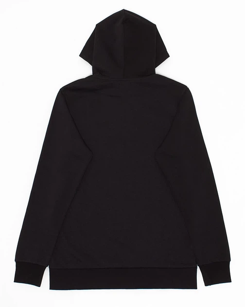 Худі на флісі JACK&JONES чорний з принтом AHUKE006 L - Фото 2 Худі на флісі JACK&JONES чорний з принтом AHUKE006 L - изображение 2