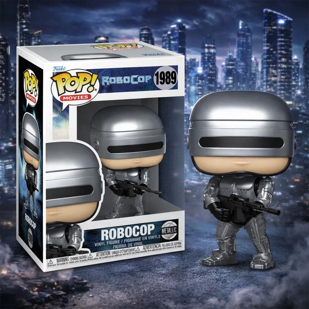 Ігрова фігурка Funko POP! Robocop S2 Робокоп з Chase-версією вініл 9.3 см 90486 - зображення 3
