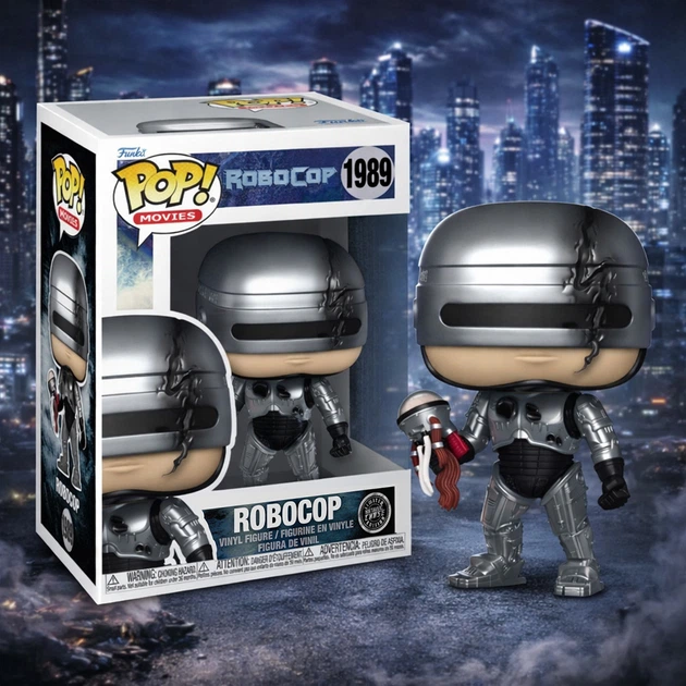 Ігрова фігурка Funko POP! Robocop S2 Робокоп з Chase-версією вініл 9.3 см 90486 - зображення 4