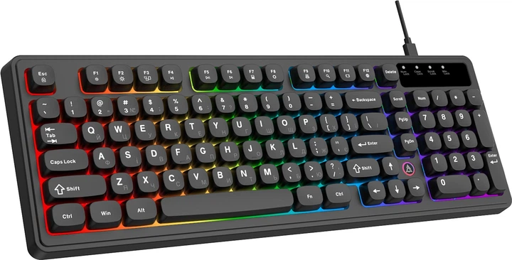 Klawiatura przewodowa Ajazz AF98 USB Black (AF98-B) - obraz 2
