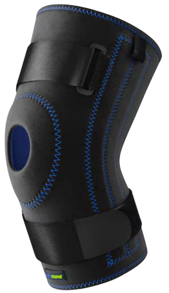 Ортез колінного суглоба Actimove Professional Line Manus Forte Чорний розмір L 1 шт (4042809656831) - зображення 2