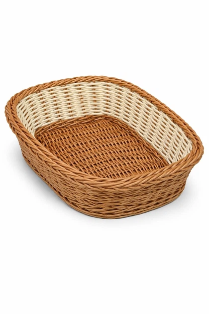 Кошик плетений "Sunrise Basket" 23*17см R41316-23 - Фото 1 Кошик плетений "Sunrise Basket" 23*17см R41316-23 - изображение 1