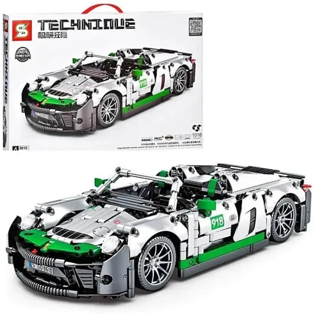 Конструктор Technique 8610 машина Porsche, масштаб 1:14, 1016 деталей - изображение 2