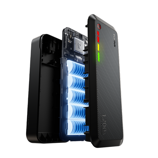 Автомобильное пуско-зарядное устройство Baseus PrimeTrip VJ1 Supercapacitor Car Jump Starter 1200A Cosmic Black - Фото 5 Автомобильное пуско-зарядное устройство Baseus PrimeTrip VJ1 Supercapacitor Car Jump Starter 1200A Cosmic Black - изображение 5