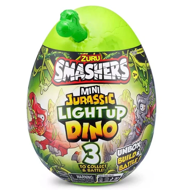 Игровой набор Smashers Mini Jurassic Light Up Dino Ти-Рекс (74107B) - Фото 3 Игровой набор Smashers Mini Jurassic Light Up Dino Ти-Рекс (74107B) - изображение 3