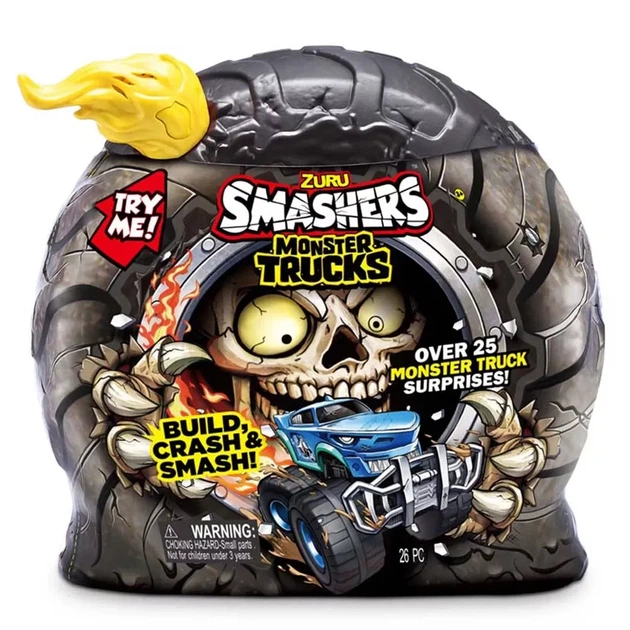 Ігровий набір Smashers Monster Wheels Шарк Трек (74103D) - зображення 7