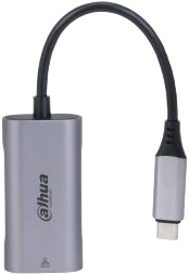 Adapter Dahua TC31 USB-C to RJ45 Silver (6923172594532) - obraz 2