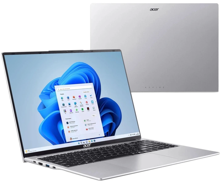 Laptop Acer Aspire Lite AL16-54P (NX.D73EL.002) Light Silver - obraz 4