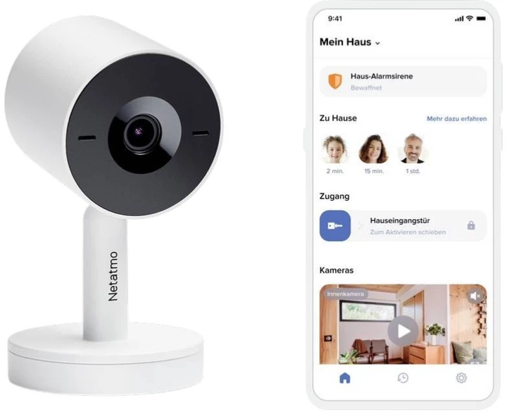 Kamera IP Netatmo NPC-W White (3700730505871) - obraz 2