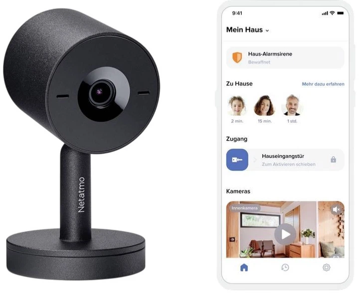 IP-камера Netatmo NPC-B Black (3700730505994) - зображення 2