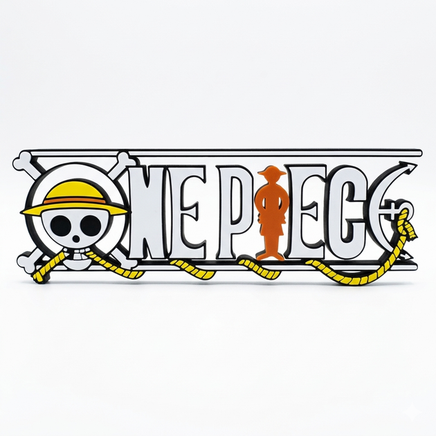 Фигурка логотип One Piece - Фото 2 Фигурка логотип One Piece - изображение 2