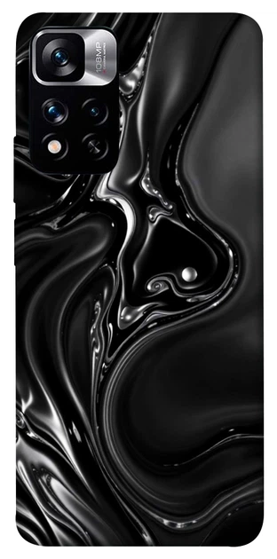 Чохол Black Liquid для Xiaomi Redmi Note 11 5G - Фото 1 Чохол Black Liquid для Xiaomi Redmi Note 11 5G - зображення 1