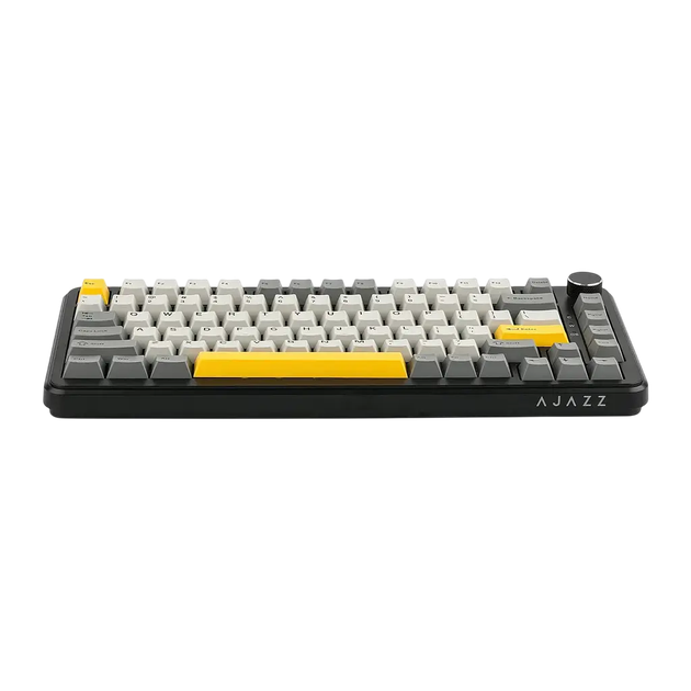 Игровая магнитная клавиатура AJAZZ AK820 Max Grey yellow - изображение 4
