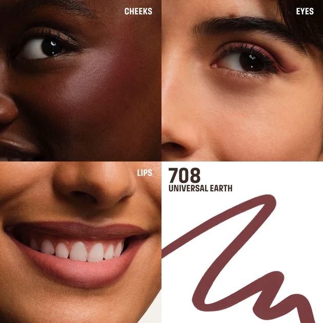 Олівець для губ та очей MAKE UP FOR EVER Artist Pencil Brow Eye & Lip Liner 708 Universal Earth без коробки 1.4 г - зображення 10