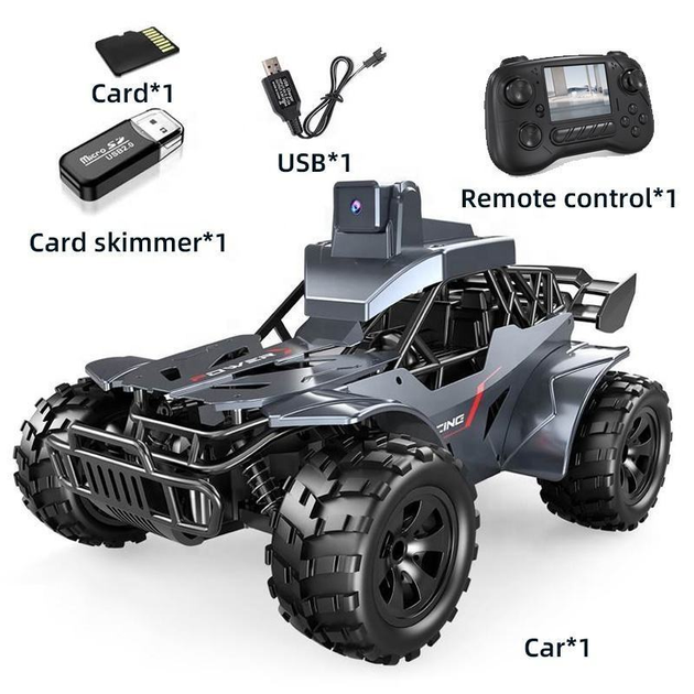 Радіокерована машинка Hywiwine FPV з камерою на пульті керування, RC авто з Wi-Fi FPV, керування зі смартфона, акумулятор - зображення 6