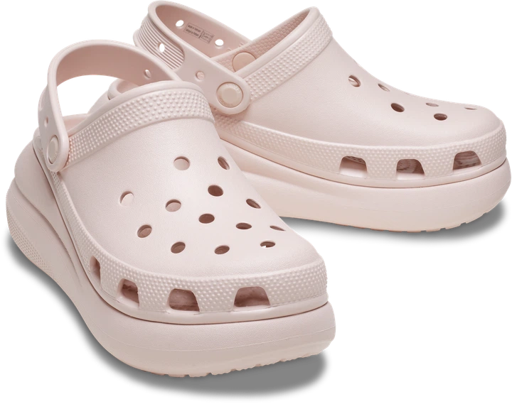 Женские кроксы на платформе Crocs Classic Crush Clogs, Пудровые, 207521-100, (M5/W7), 37-38, 23см - Фото 3 Женские кроксы на платформе Crocs Classic Crush Clogs, Пудровые, 207521-100, (M5/W7), 37-38, 23см - изображение 3