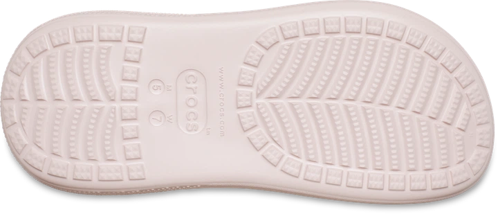 Женские кроксы на платформе Crocs Classic Crush Clogs, Пудровые, 207521-100, (M5/W7), 37-38, 23см - Фото 6 Женские кроксы на платформе Crocs Classic Crush Clogs, Пудровые, 207521-100, (M5/W7), 37-38, 23см - изображение 6