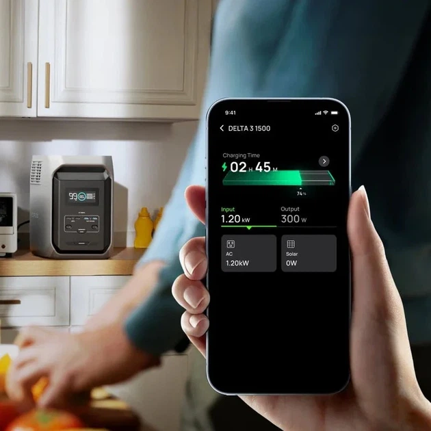 Зарядная станция EcoFlow DELTA 3 1500 / 1800 Вт / 1536 Вт⋅час/ LiFePO4 (777004) - изображение 11