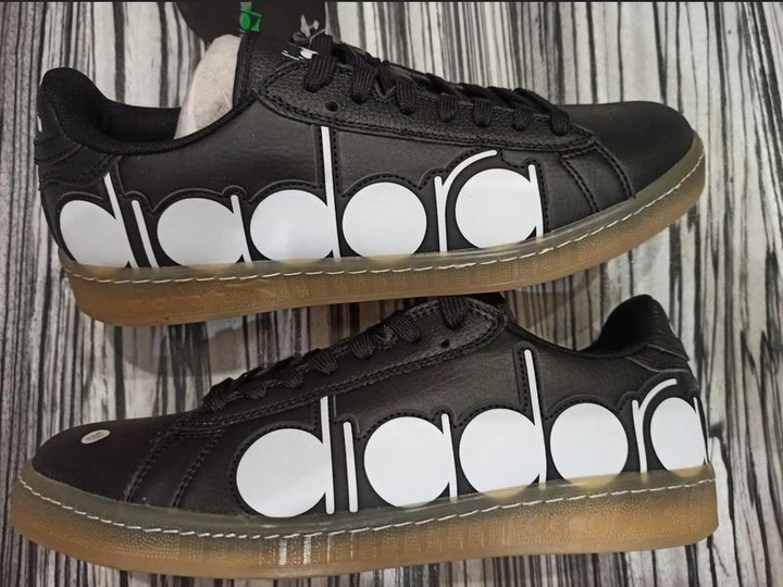 Кожаные кроссовки diadora game bolder размер 43 чёрно - белые - Фото 8 Кожаные кроссовки diadora game bolder размер 43 чёрно - белые - изображение 8