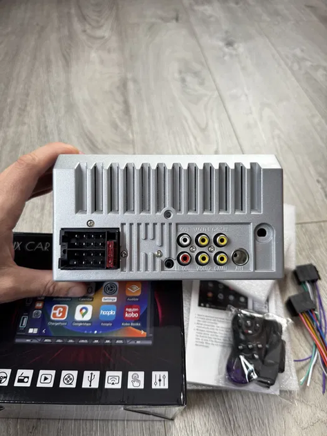 Автомагнітола 2 DIN Bluetooth 7" сенсорна MP5, USB, microSD, AUX, FM, підтримка камери заднього виду - зображення 5