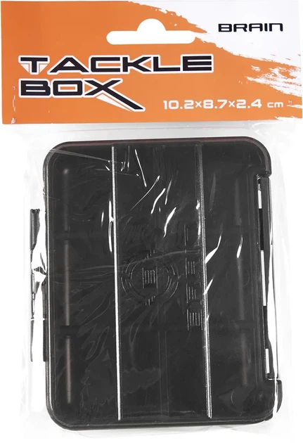 Коробка для рибалки Brain Tackle Box #34 10.2х8.7х2.4cm 2 рівні - зображення 4