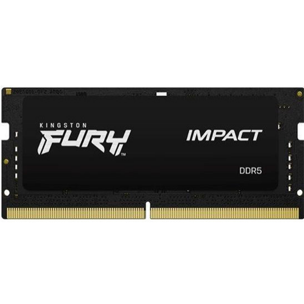Пам'ять ноутбука Kingston DDR5 32GB 5600 FURY Impact PnP (KF556S40IB-32) - Фото 1 Пам'ять ноутбука Kingston DDR5 32GB 5600 FURY Impact PnP (KF556S40IB-32) - изображение 1