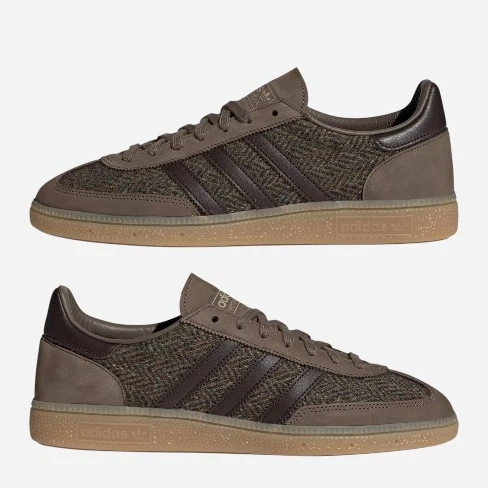 Sneakersy męskie do kostki adidas Handball Spezial KJ1248 41.5 (7.5UK) Brązowe (4068812014437) - obraz 6