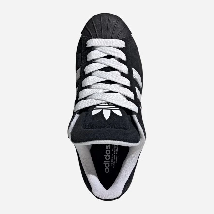 Sneakersy damskie do kostki adidas Superstar St KI3512 37.5 (4.5UK) Czarne (4068812793592) - obraz 5