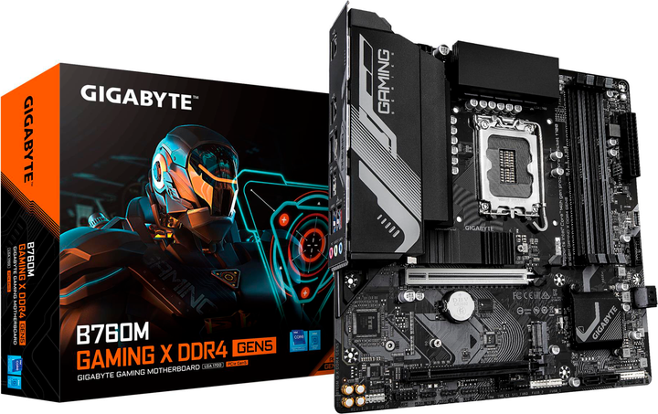 Płyta główna Gigabyte B760M Gaming X D4 Gen5 (s1700, Intel B760, PCI-Ex16) - obraz 4