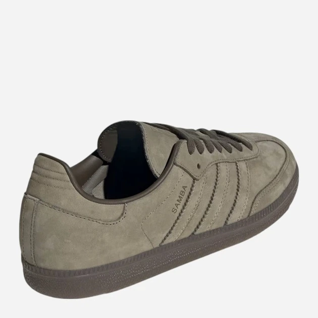 Sneakersy męskie do kostki adidas Samba Og IH4389 42 (8UK) Khaki (4068812278556) - Zdjęcie 4 Sneakersy męskie do kostki adidas Samba Og IH4389 42 (8UK) Khaki (4068812278556) - obraz 4