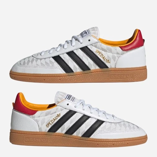 Sneakersy męskie do kostki adidas Handball Spezial KI6052 41.5 (7.5UK) Białe (4068812158018) - obraz 6