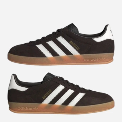 Чоловічі кеди низькі adidas Gazelle Indoor HQ5152 46 (11UK) Чорні (4068812963636) - зображення 6