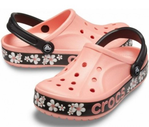 Сабо Crocs Bayaband Graphic II Clog Melon / Floral - 37-38р. (Стопа 23.3-24.0см) - изображение 2