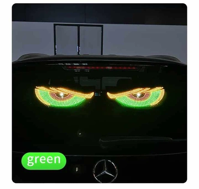 LED-матриця DEVIL'S EYE WHITE XL7 — кристально-біла світлодіодна панель на лобове скло фури, вантажівки, трака, Bluetooth-керуванн - зображення 4