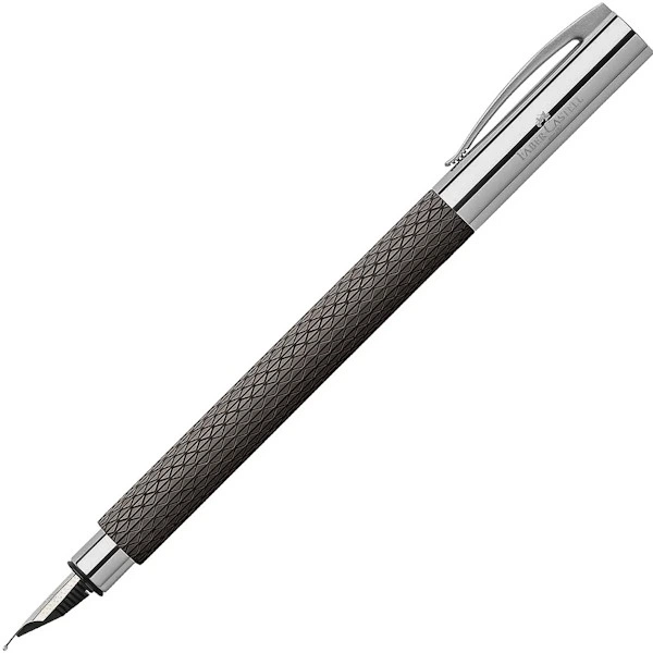 Чорнильна ручка Faber-Castell Ambition OpArt Black Sand чорна перо F - Фото 1 Чорнильна ручка Faber-Castell Ambition OpArt Black Sand чорна перо F - изображение 1