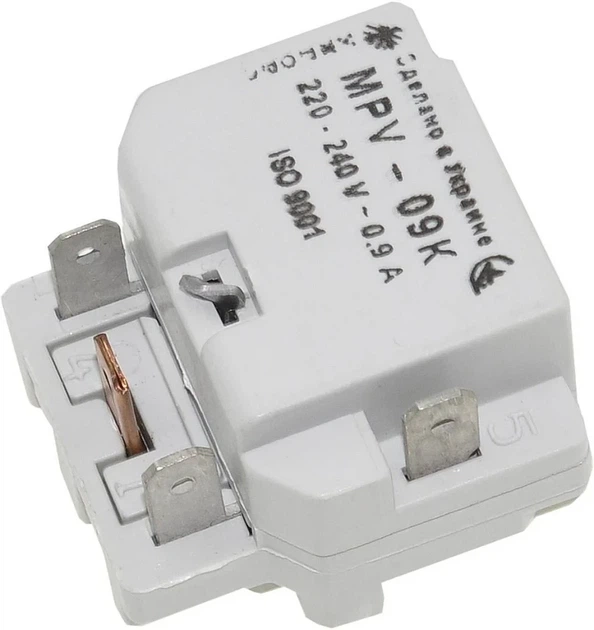Пуско-захисне реле для холодильника MPV 0.9A (relex010) - Фото 2 Пуско-захисне реле для холодильника MPV 0.9A (relex010) - зображення 2
