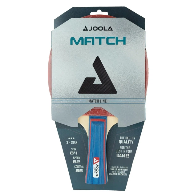Ракетка для настільного тенісу Joola Match Red/Black (1073-930764) - Фото 2 Ракетка для настільного тенісу Joola Match Red/Black (1073-930764) - зображення 2