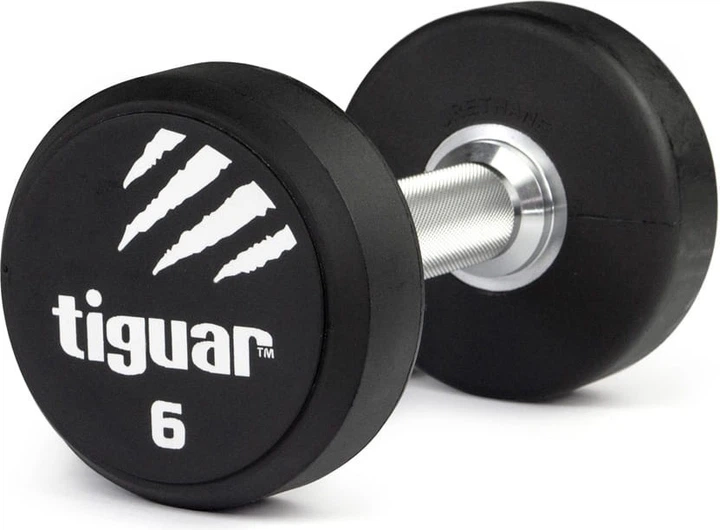 Гантель Tiguar PU 6 кг TI-WHPU0060 (5902860492085) - Фото 1 Гантель Tiguar PU 6 кг TI-WHPU0060 (5902860492085) - зображення 1