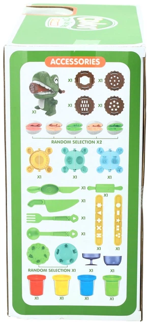 Zestaw kreatywny Lobbes Speelgoed Dino Clay 7895970 (8713218063652) - obraz 3