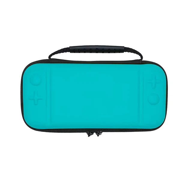 Защитный жесткий чехол для Nintendo Switch Lite с ручкой Бирюзовый - Фото 2 Защитный жесткий чехол для Nintendo Switch Lite с ручкой Бирюзовый - изображение 2