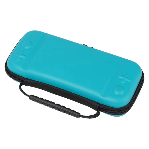 Защитный жесткий чехол для Nintendo Switch Lite с ручкой Бирюзовый - Фото 8 Защитный жесткий чехол для Nintendo Switch Lite с ручкой Бирюзовый - изображение 8
