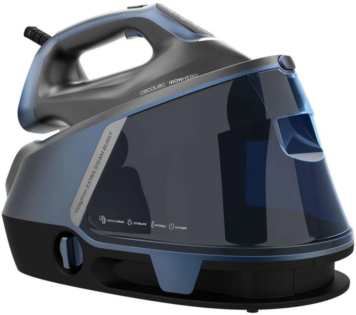 Утюг с парогенератором Cecotec IronHero H-3000 Station Geyser (A01_EU01_104491) - Фото 1 Утюг с парогенератором Cecotec IronHero H-3000 Station Geyser (A01_EU01_104491) - изображение 1