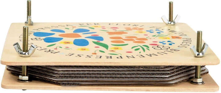 Drewniana prasa do kwiatów Small Foot z motywem 8172 (4020972081728) - obraz 3