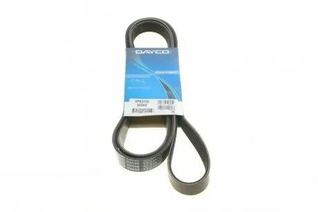 Ремінь приводний DAYCO 6PK2195 Mercedes C-Class, E-Class, V-Class, Vito, Sprinter, S-Class; Ford S-Max, Galaxy, Mondeo, KA; Jeep Cherokee XJ, Cherokee KJ; Ford USA Explorer; Jaguar XJ, XF 6C1Q6C301FA, 53032817AB, 53032817AA - зображення 8