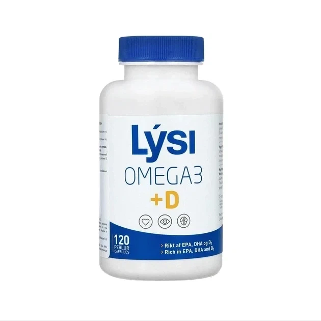 Комплекс омега 3 (500 мг) + D3 (800 ME), LYSI, 120 капсул (60 порций) - изображение 4