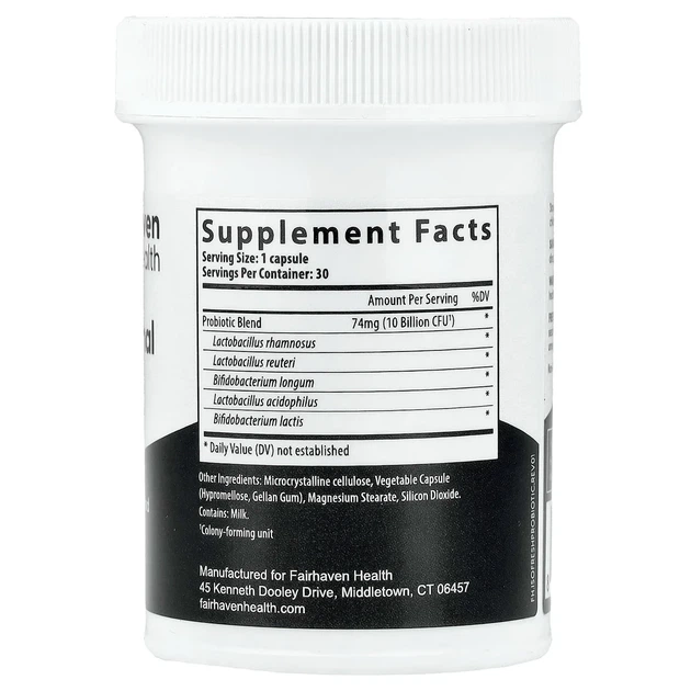 Пробиотик для баланса в женском организме, IsoFresh Probiotic for Feminine Balance, Fairhaven Health, 30 капсул - изображение 5