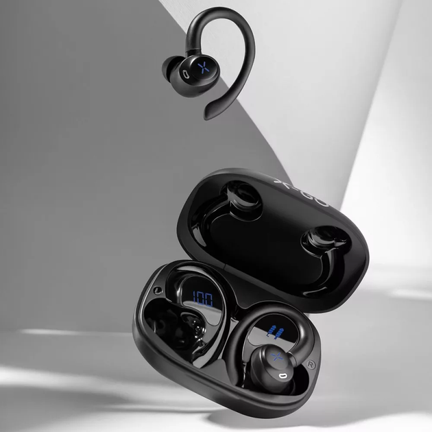 Бездротові навушники Proove X-Go TWS APP Black Bluetooth 5.4 кейс 400 мАг (TWXG0001AP01) - зображення 6