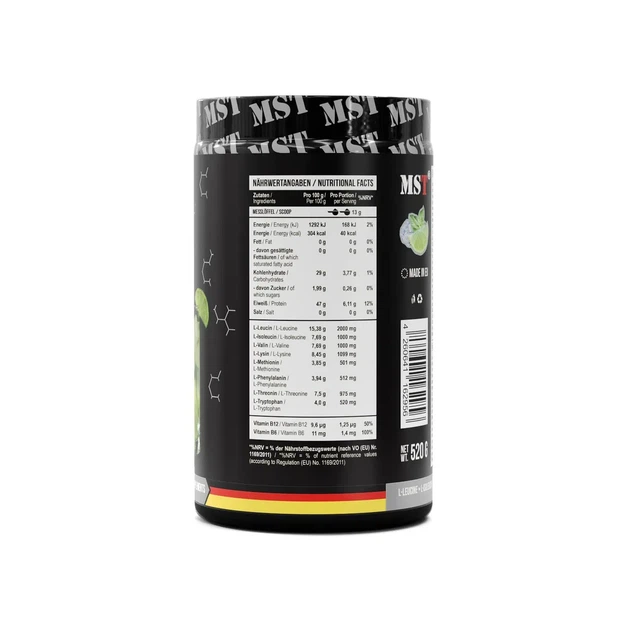 BCAA и EAA без сахара BCAA & EAA zero MST мохито 520 г - изображение 2