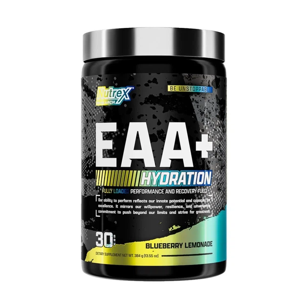 Комплекс незаменимых аминокислот EAA Hydration Nutrex Черничный лимонад 30 порций - изображение 5