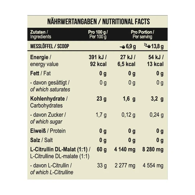 Цитрулин Citrulline Pump MST, черная смородина, 262 г - Фото 3 Цитрулин Citrulline Pump MST, черная смородина, 262 г - изображение 3